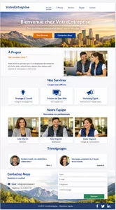 exemple de site vitrine